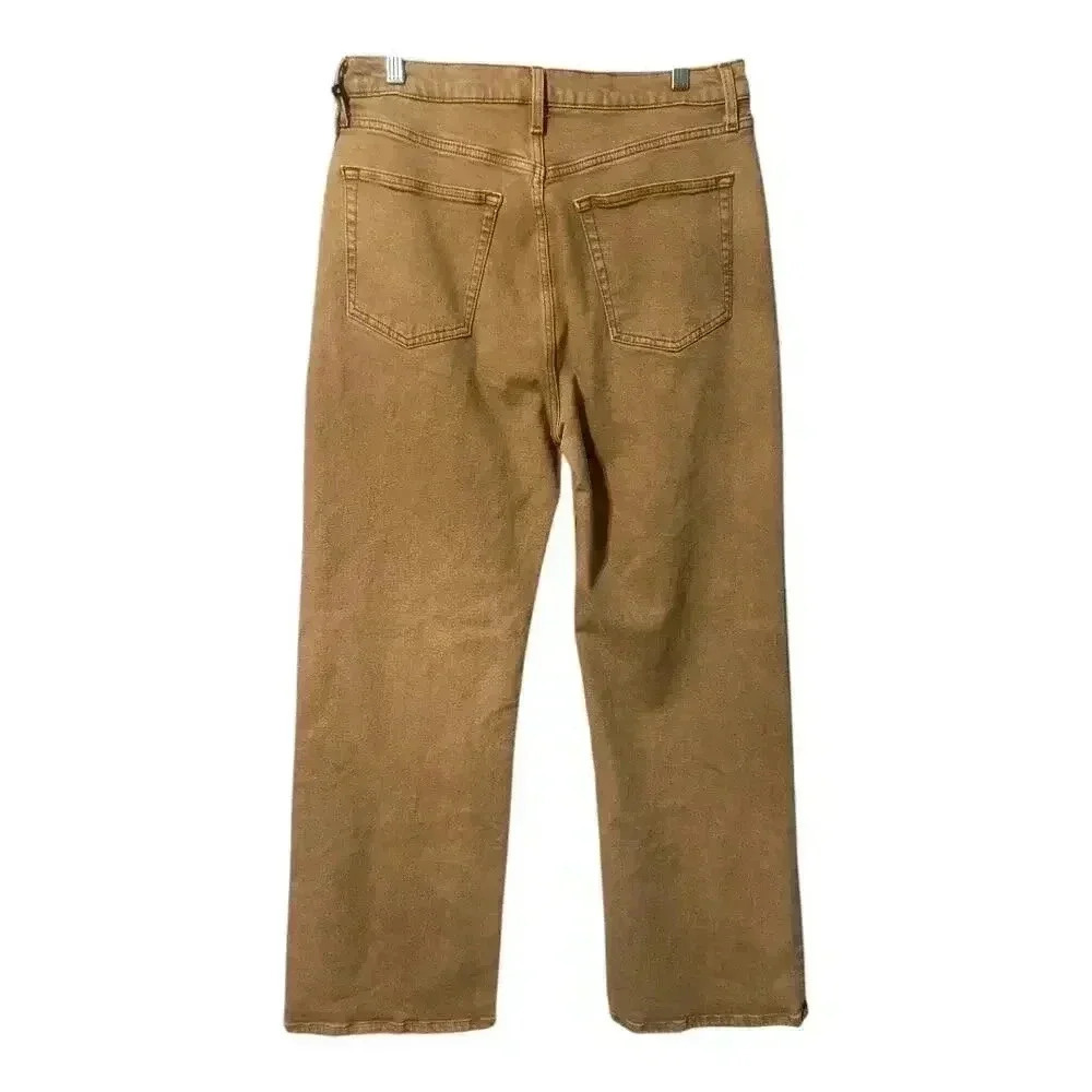 Re/Done Womens Khaki 90s High Rise Loose Fit Denim, Size 31 - Picture 3 of 8